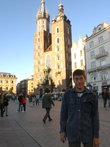 Я на центральной площади Кракова