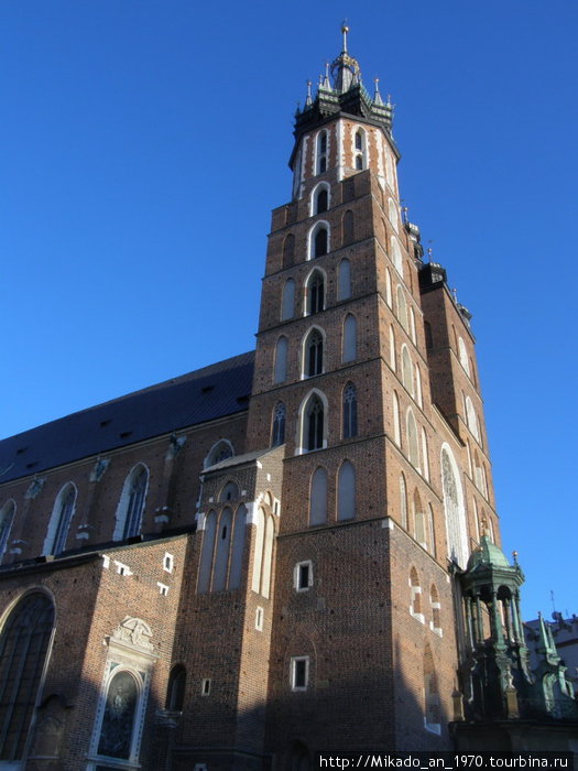 Колокольня в костеле Краков, Польша
