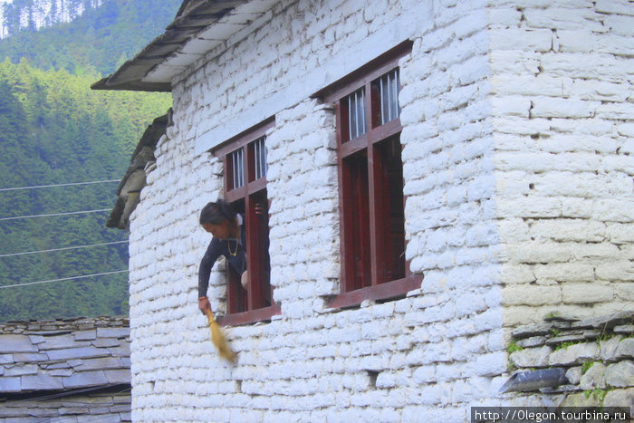 ППодметая стены Зона Дхавалагири, Непал