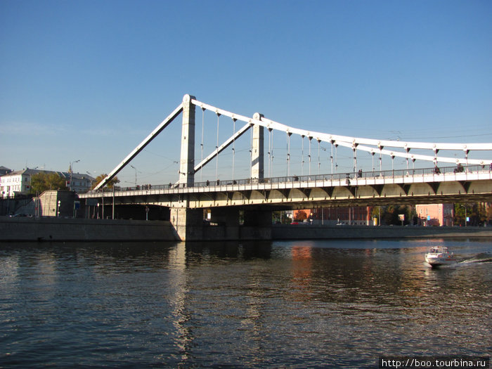 Крымский мост Москва, Россия