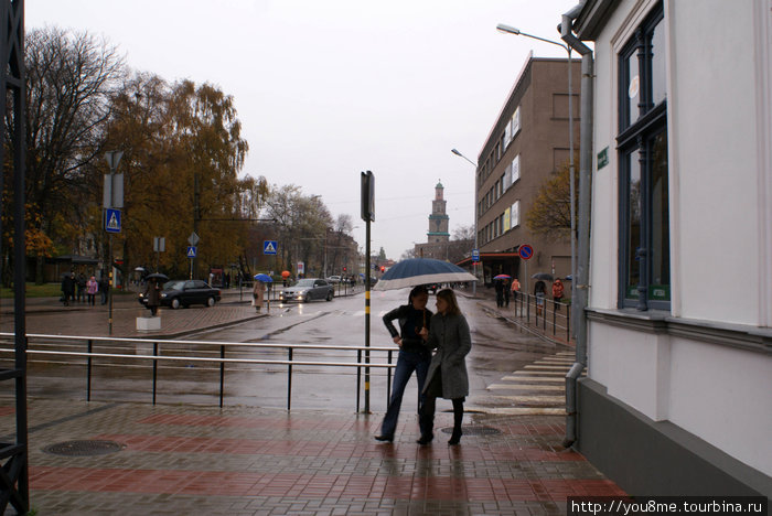 Осень в Лиепае Лиепая, Латвия