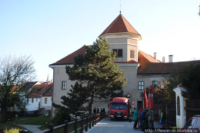 Западные ворота замка Телч, Чехия