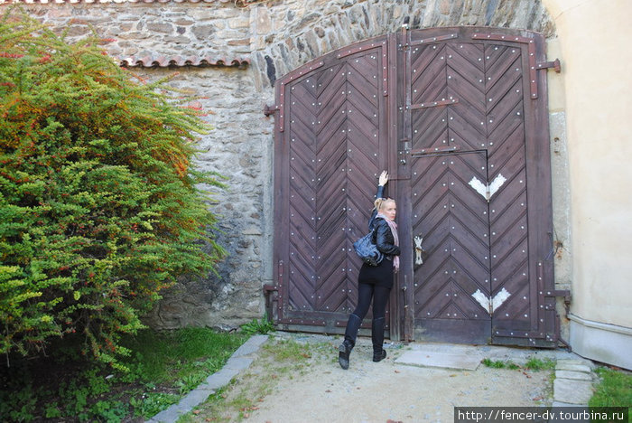 Осенью южные ворота закрывают Телч, Чехия