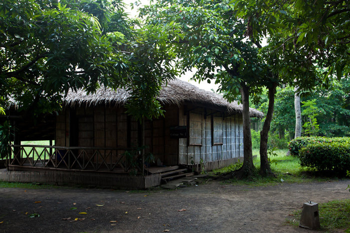 Дом одной из народностей острова Негрос Манила, Филиппины