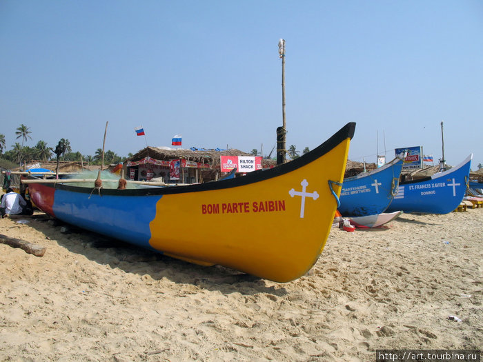 Пляж Калангут (центральное Гоа) очень разочаровал, Арамболь, Индия