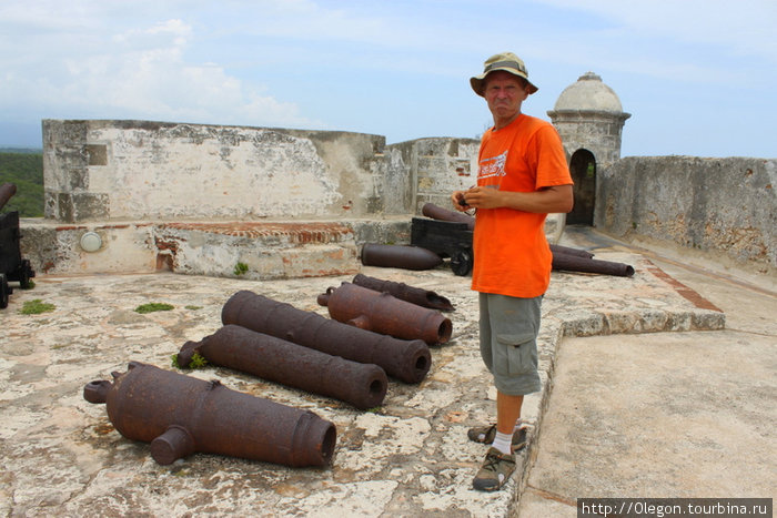 Достойная защита бухты Сантьяго-де-Куба, Куба