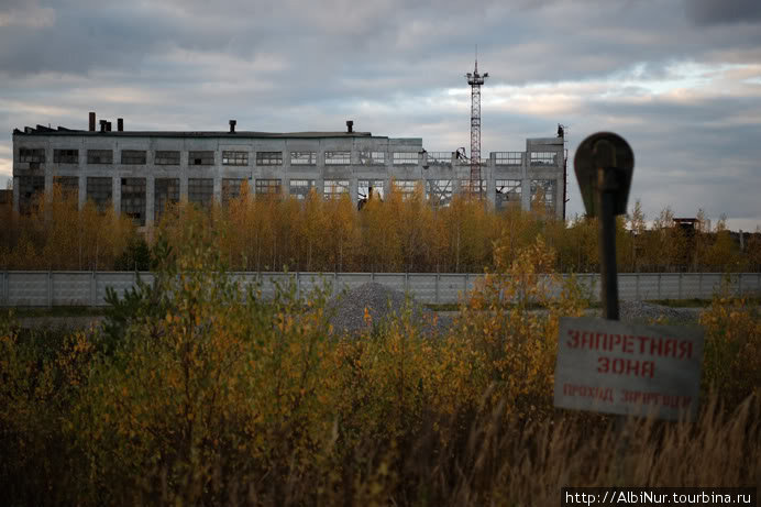 Индустриальный пейзаж Березники, Россия