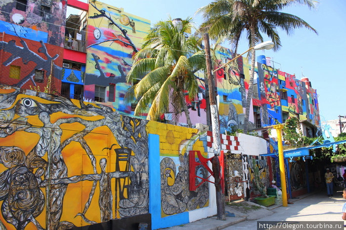Пальмы и краски, краски.... Гавана, Куба