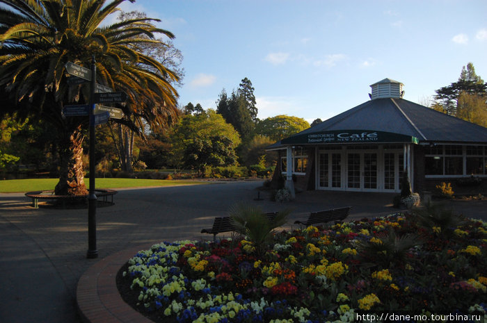 Ботанический сад Крайстчерч, Новая Зеландия