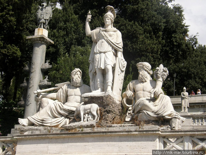 На каждом шагу — памятники. Рим, Италия