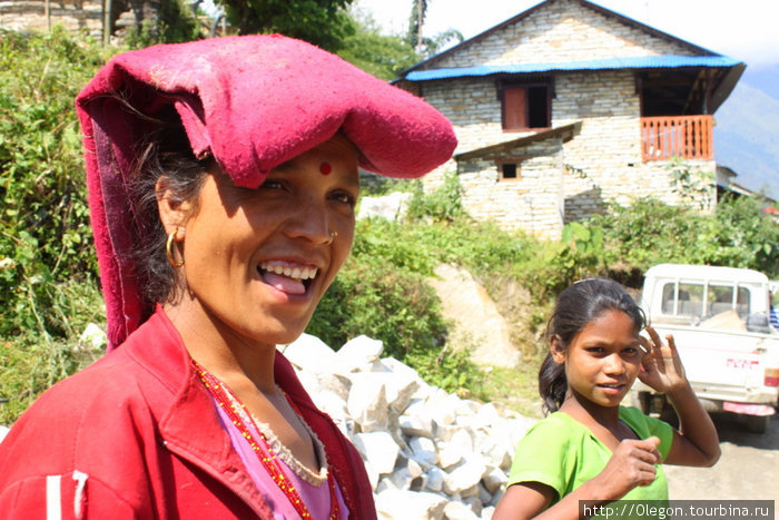 С улыбкой Зона Гандаки, Непал