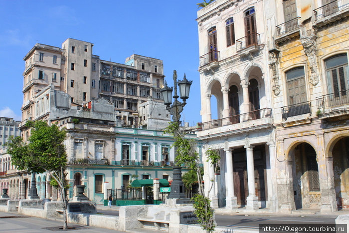 Знаменитый бульвар Гавана, Куба