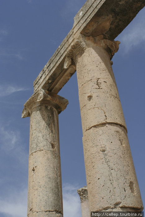 Что было самым главным в городах Древнего Рима?
Правильно, колонны! Джераш, Иордания