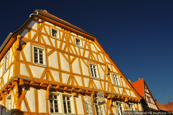 Фахверковые дома Ладенбурга, которым 500-600 лет Ладенбург, Германия