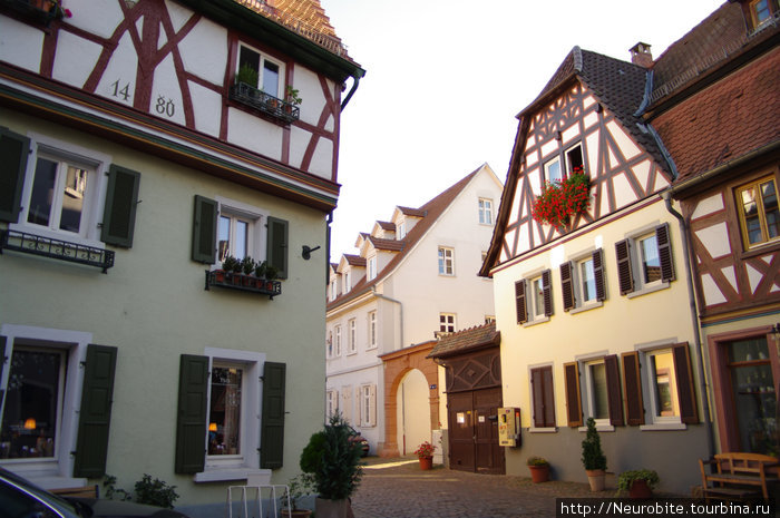 Фахверковые дома Ладенбурга, которым 500-600 лет Ладенбург, Германия