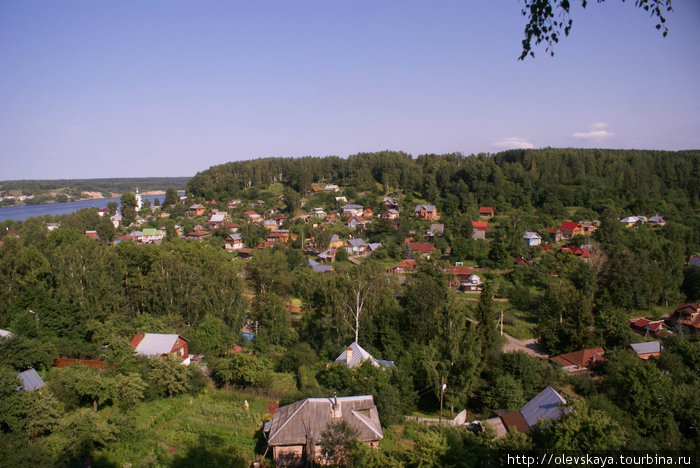 Пленительный Плес зимой и летом Плёс, Россия