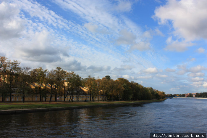 Осень на Каменном острове Санкт-Петербург, Россия