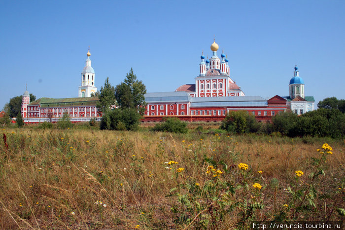 Санаксарский монастырь в Мордовии. Россия