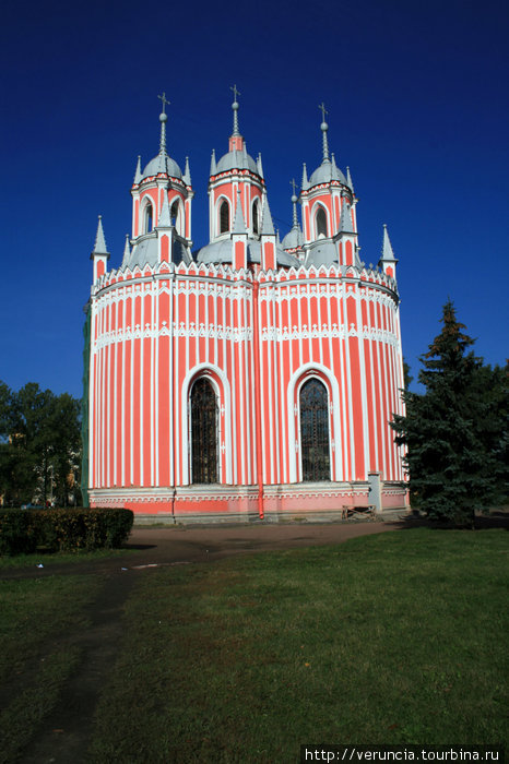 Чесменский собор в Петербурге. Россия