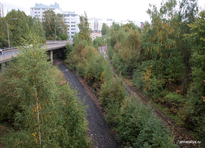 Бывшая железная дорога Хельсинки, Финляндия