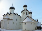 Спасо — Преображенский монастырь в Старой Руссе.