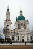 Екатерининский храм – визитная карточка Кингисеппа и первая работа архитектора Ринальди в России.
