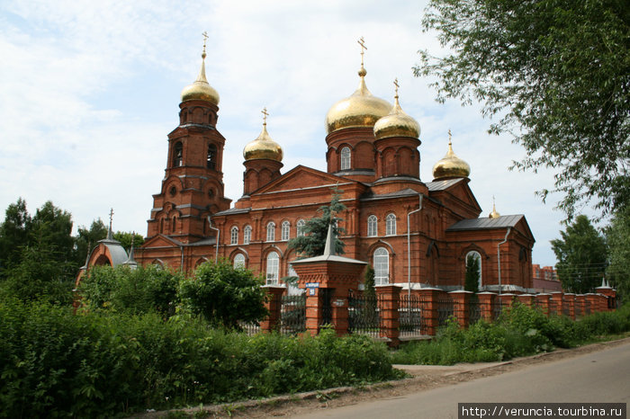 Церковь на Посопе в Саранске — 19в. Россия