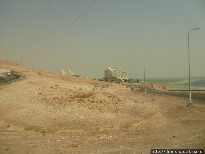 отели на берегу Мертвого моря