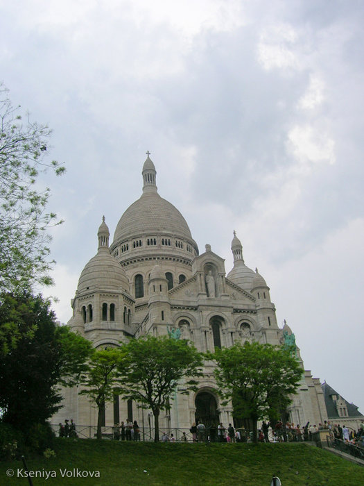 величественная Сакре Кер Париж, Франция