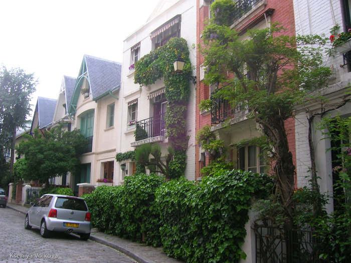 Улочки Монмартра Париж, Франция
