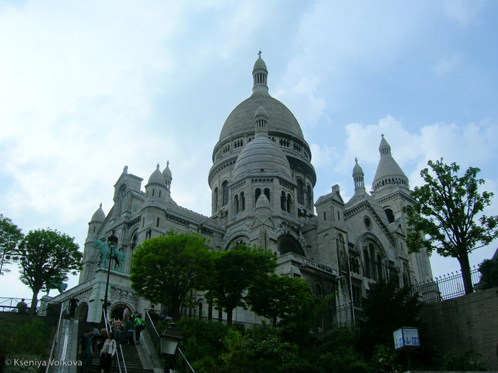 величественная Сакре Кер Париж, Франция