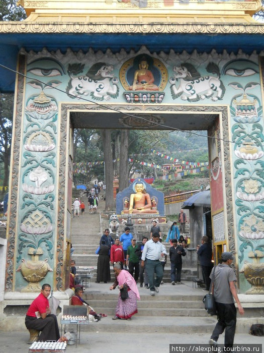 Место утренней зарядки, паломничества и туризма. Сваямбунат и его знаменитый Манки Темпль. Непал