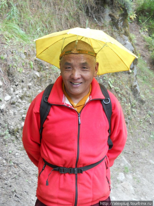 Веселый монах. Непал
