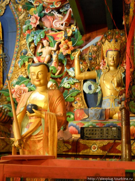 Фрагмент алтаря монастыря Тенгбоче. Непал