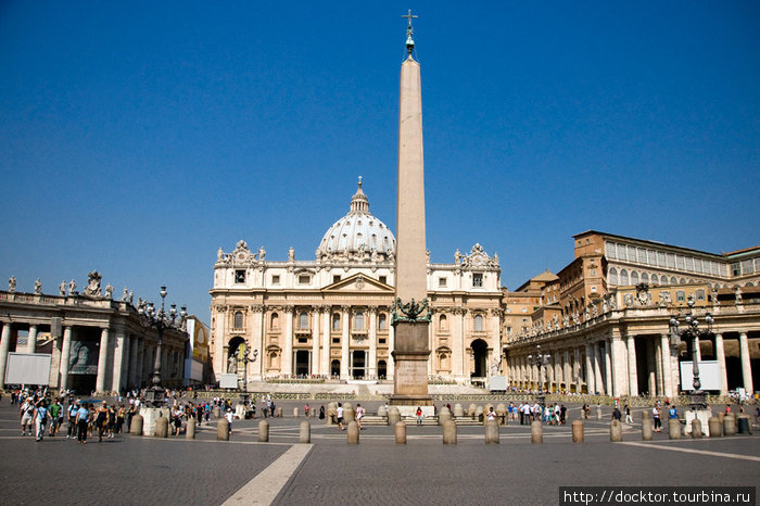 Площадь Святого Петра Рим, Италия