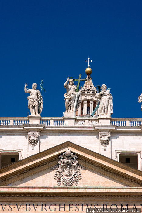 Площадь и собор Святого Петра Рим, Италия