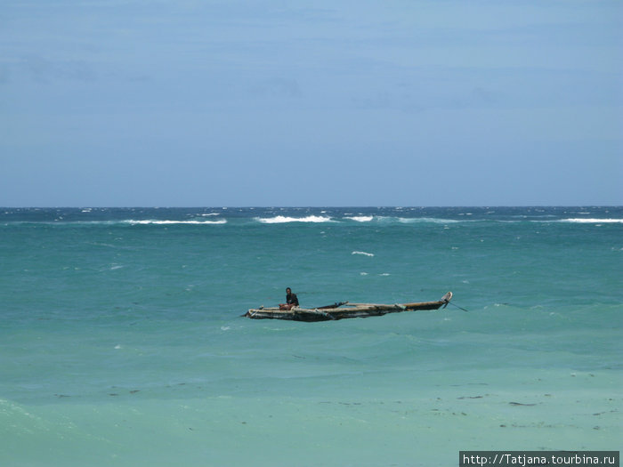 одинокий рыбак Укунда, Кения