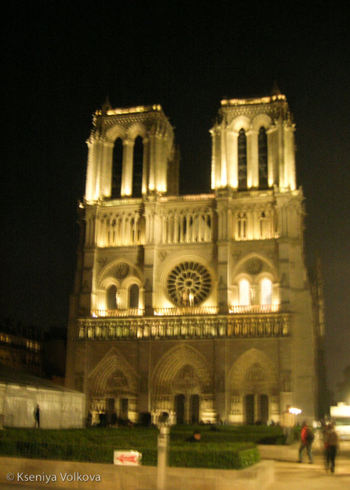 Notre Dame de Paris Париж, Франция