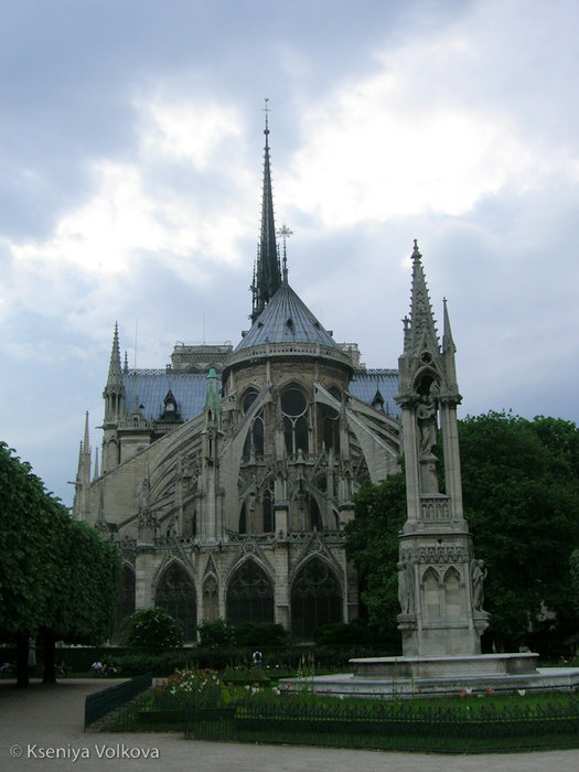 Notre Dame de Paris Париж, Франция