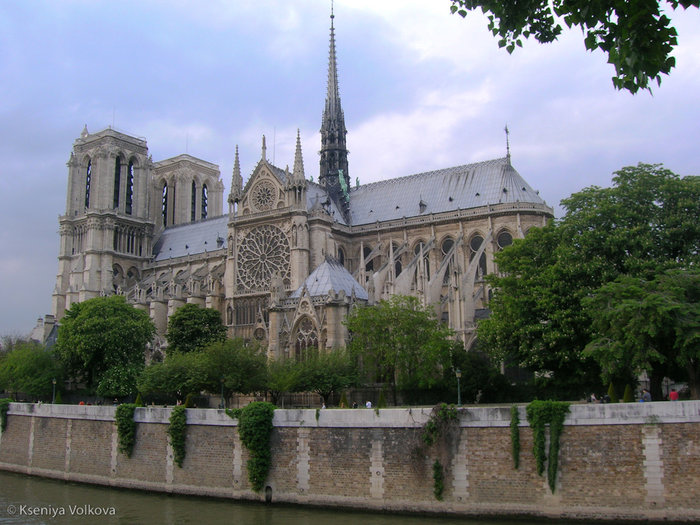 Notre Dame de Paris Париж, Франция