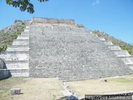Ушмаль. Пирамида. Мехико, Мексика