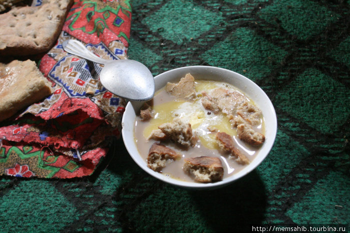 Шир-чай. Любимое блюдо туристов Горно-Бадахшанская область, Таджикистан
