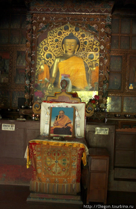 Центральная часть храмового комплекса Будда плэйс Лумбини, Непал