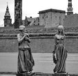 Вместе навека. Скульптура Гамлета и Офелии у замка Кронборг