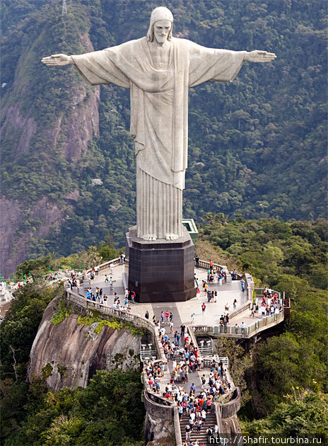 Виды с вертолёта Рио-де-Жанейро, Бразилия