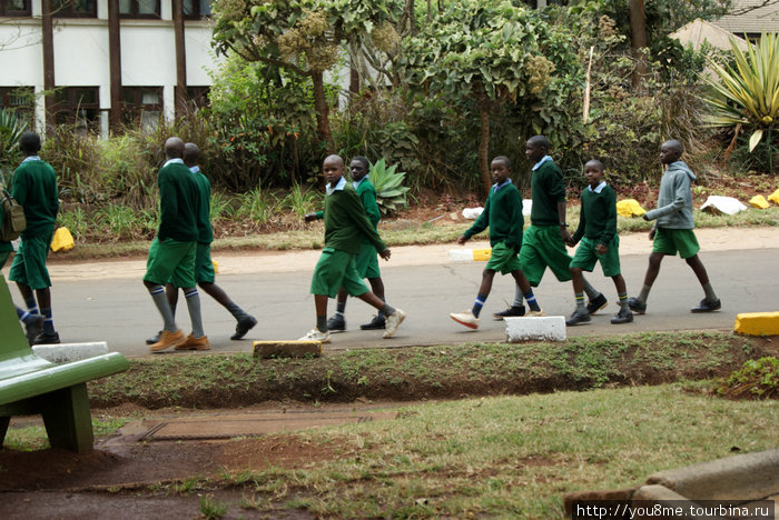 школьники Найроби, Кения