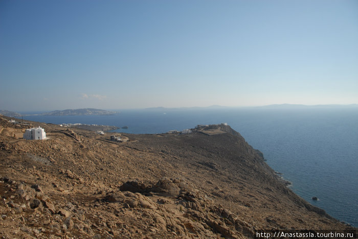 К ФанАри на личном транспорте Остров Миконос, Греция