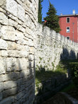 Остатки крепостных стен