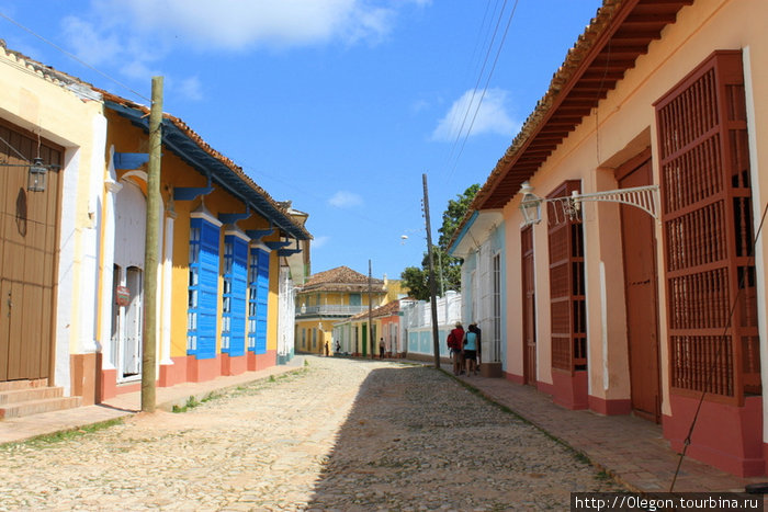 Цветной город Кубы