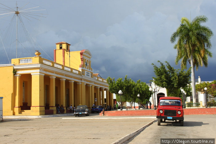 Цветной город Кубы Тринидад, Куба